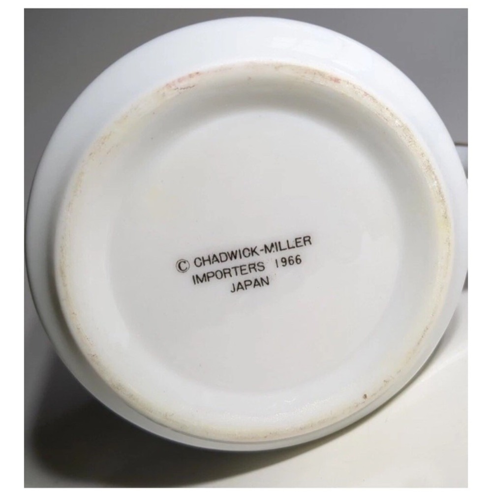 Vintage 1966 US Presidents: Washington thru LBJ Coffee Mug Chadwick Miller Japan - Picture 4 of 6